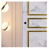 Hanah home ormar Martin 190 White Black Gold | Eponuda.com