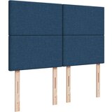  Krevet s oprugama i madracem plavi 140 x 190 cm od tkanine | shoptok.hr