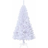  Umjetno božićno drvce Bijela 150 cm PVC i čelik | shoptok.hr