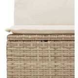 vidaXL 5-dijelni vrtni set sofa s jastucima bež od poliratana | shoptok.hr