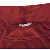  Bade mantil bez kapuljače Bordeaux Crvena xxl Flanel | shoptok.hr