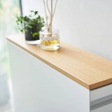 YAMAZAKI Bela kovinska kopalniška polica 14x55 cm Tower – | Shoptok.si