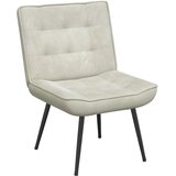  Stolica za opuštanje krem 64x74x84 cm baršun | shoptok.hr