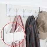 SKOLOO obešalnik za vrata s 6 kljukami - komplet 2 kos | Shoptok.si