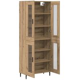  Highboard 2 kom. Umjetnički hrast 69,5 x 34 x 180 cm | shoptok.hr