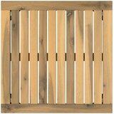  Stolić za kavu Bijela 50 x 48,5 x 36 cm Čvrsto drvo akacije | shoptok.hr
