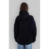 Hurley Urban Oversized Hoodie black Slike