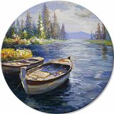  Okrogla poslikana slika Začetek pustolovščine | different dimensions | Shoptok.si