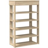 Maison Chic Regal za čevlje - Polica za čevlje sonoma hrast 60x30x98 cm inženirski les, (21777262) Cene