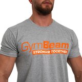 GymBeam muška majica stronger together grey | ePonuda.com