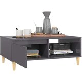  Stolić za kavu visoki sjaj sivi 90 x 60 x 35 cm od iverice | shoptok.hr