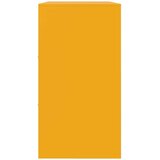 vidaXL Komoda gorčično rumena 99x39x73 cm jeklo | Shoptok.si