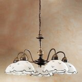  Kolarz 731.85.17 - Luster na lancu NONNA 5xE27/75W/230V plavi | Eponuda.com