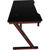 Kondela Gaming miza/računalni&amp;scaron;ka miza, črna/rdeča, MACKENZIE 120 cm Slike