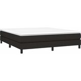  Krevet s oprugama i madracem crni 180x200 cm od tkanine | shoptok.hr