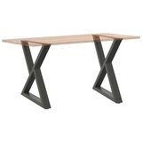  Noge za blagovaonski stol 2 kom. antracit 80 x (72-73,3) cm čelik | shoptok.hr