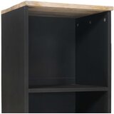  Kupaonski ormar s ladicama Smeđa i crna 38 x 33,5 x 160 cm | Eponuda.ba