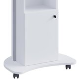 MID.YOU Stoječi Pult Komil, Bela | Shoptok.si
