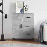 vidaXL Komoda siva boja betona 69 5x34x90 cm od konstruiranog drva | shoptok.hr