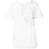Soccx Majica svijetlozelena / bijela