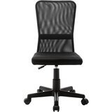  Uredska stolica crna 44 x 52 x 100 cm od mrežaste tkanine | shoptok.hr