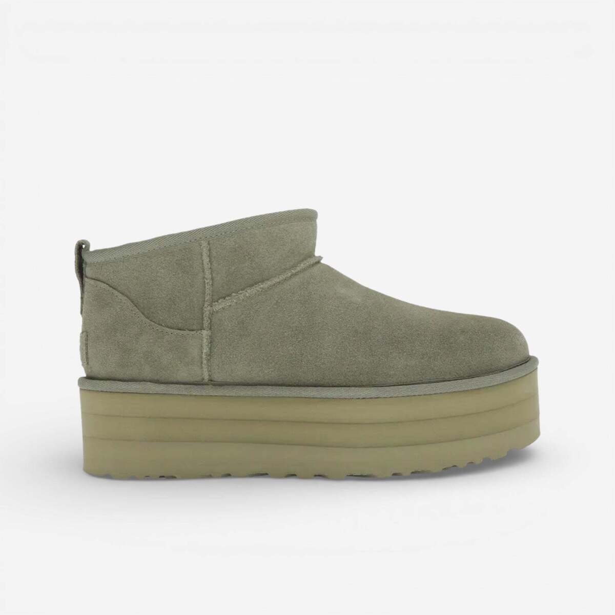 Ugg Modne superge Classic Ultra Mini Platform Boot Shaded Clover (Women's) Bela Cene