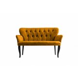 Atelier Del Sofa sofa dvosed paris black wooden mustard Cene