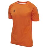 Hummel Majice s kratkimi rokavi T-shirt hmlLEAD S/S POLY JERSEY orange Oranžna Cene