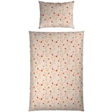 Esposa OBOJESTRANSKA POSTELJNINA 140/200 cm saten krem barve | Shoptok.si