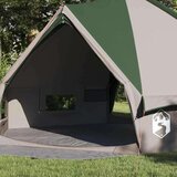  Teepee šotor s streho Zelena in Bela 490 x 410 x 210 cm, (5000091169) | Shoptok.si