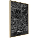  Poster - City Map: Munich (Dark) 40x60 Cijene