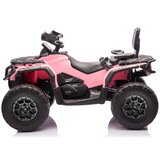 Quad na akumulator Can Am Outlander 4x4 DK-CA005 - dvosjed - svijetlo rozi | shoptok.hr