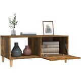  Stolić za kavu dimljeni hrast 89,5x50x40 cm konstruirano drvo | shoptok.hr