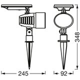 Osram SMART+ SOLAR LED RGBW prigušiva solarna lampa 0,6W/3,7V IP44 | Eponuda.com