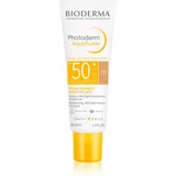 Bioderma photoderm aquafluid tinted vodootporno proizvod za zaštitu lica od sunca za normalnu kožu 40 ml nijansa golden unisex