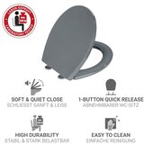 Wenko WC daska s automatskim zatvaranjem 37 x 44,5 cm Ostuni – | shoptok.hr