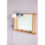 Hübsch Modra namizna svetilka s steklenim senčilom (višina 23 cm) Lure – | Shoptok.si