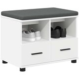  Haldna klop z blazino s predalom Bela 60 x 38 x 46 cm, (5000155677) | Shoptok.si