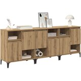  Komode 3 kom. Umjetnički hrast 60 x 35 x 70 cm | shoptok.hr