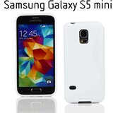  Gumijasti / gel etui S-Line za Samsung Galaxy S5 mini - beli | Shoptok.si