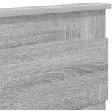  s od storage Siva Sonoma 140 x 200 cm Konstruirano drvo | shoptok.hr