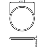 Philips - LED prigušiva kupatilska svetiljka SCENE SWITCH LED/18W/230V IP44 | Eponuda.com