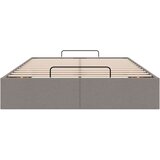 vidaXL Otomanski posteljni okvir brez vzmetnice taupe 120x200 cm blago | Shoptok.si