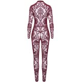 Noir Handmade F382 Kink Royal Catsuit Burgundy XS | shoptok.hr
