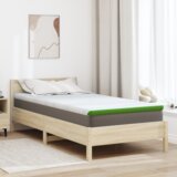 vidaXL Jastučići za madrace Bijela i zelena 90 x 190 cm | shoptok.hr