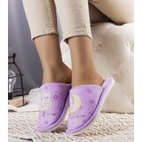 Gemre Purple Soft Slippers Rainbow Moon | Shoptok.si
