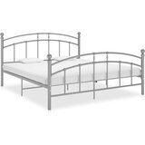  Za krevet sivi metalni 140 x 200 cm Cijene