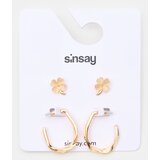 Sinsay Naušnice djeteline i alke 2 pack | shoptok.hr