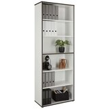 Mömax regal keflavik siva, bela | Shoptok.si