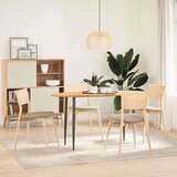 vidaXL Stolna ploča svjetlosmeđa 140x60x2 cm ovalna masivna hrastovina | shoptok.hr